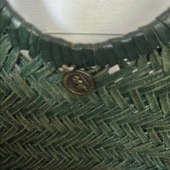 Green Woven Tote Bag - Picture 5 of 5